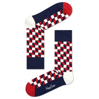 Foto 4 | Calcetines Happy Socks Diseño Óptico Unisex
