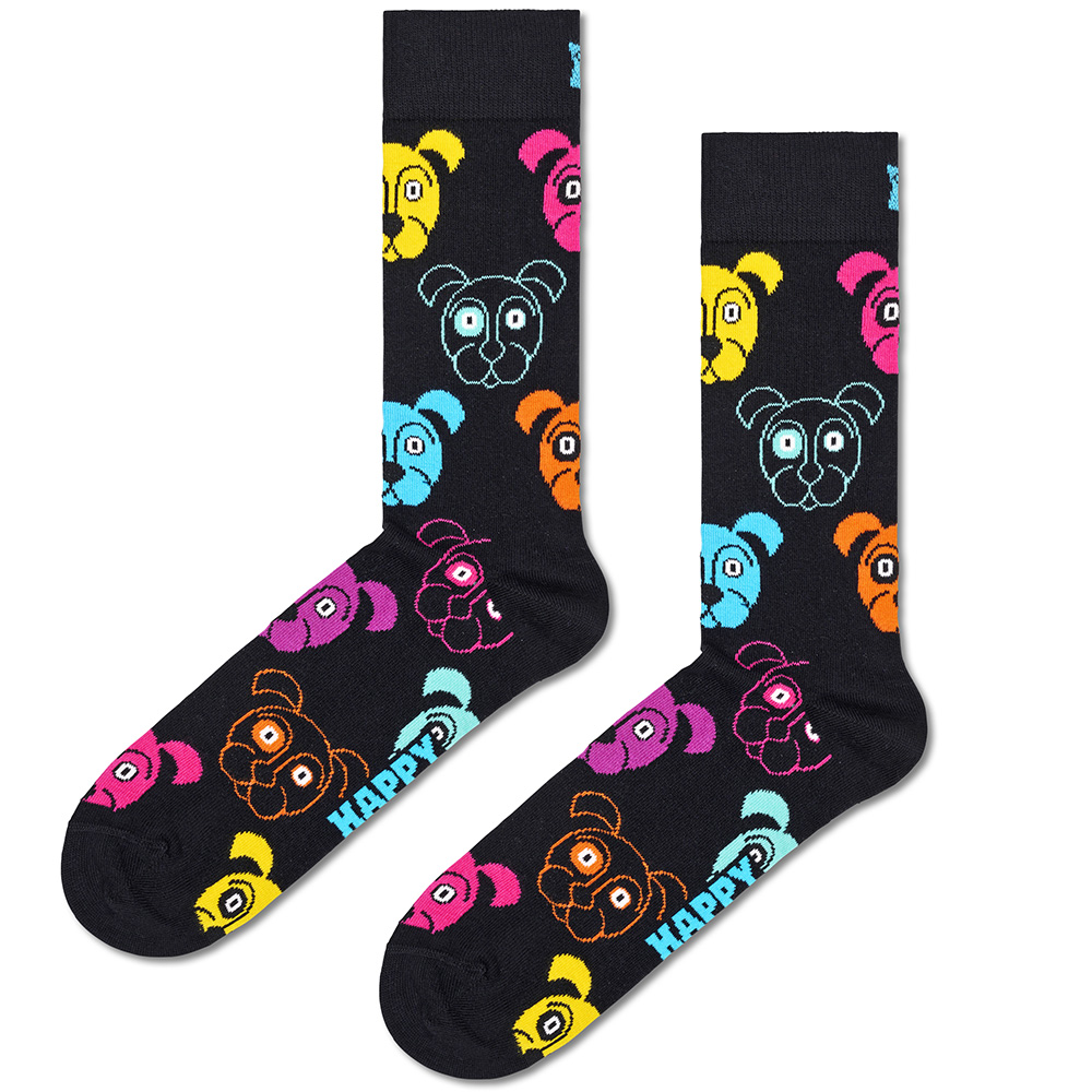 Foto 1 | Calcetines Happy Socks Diseño Perritos Multicolor Unisex