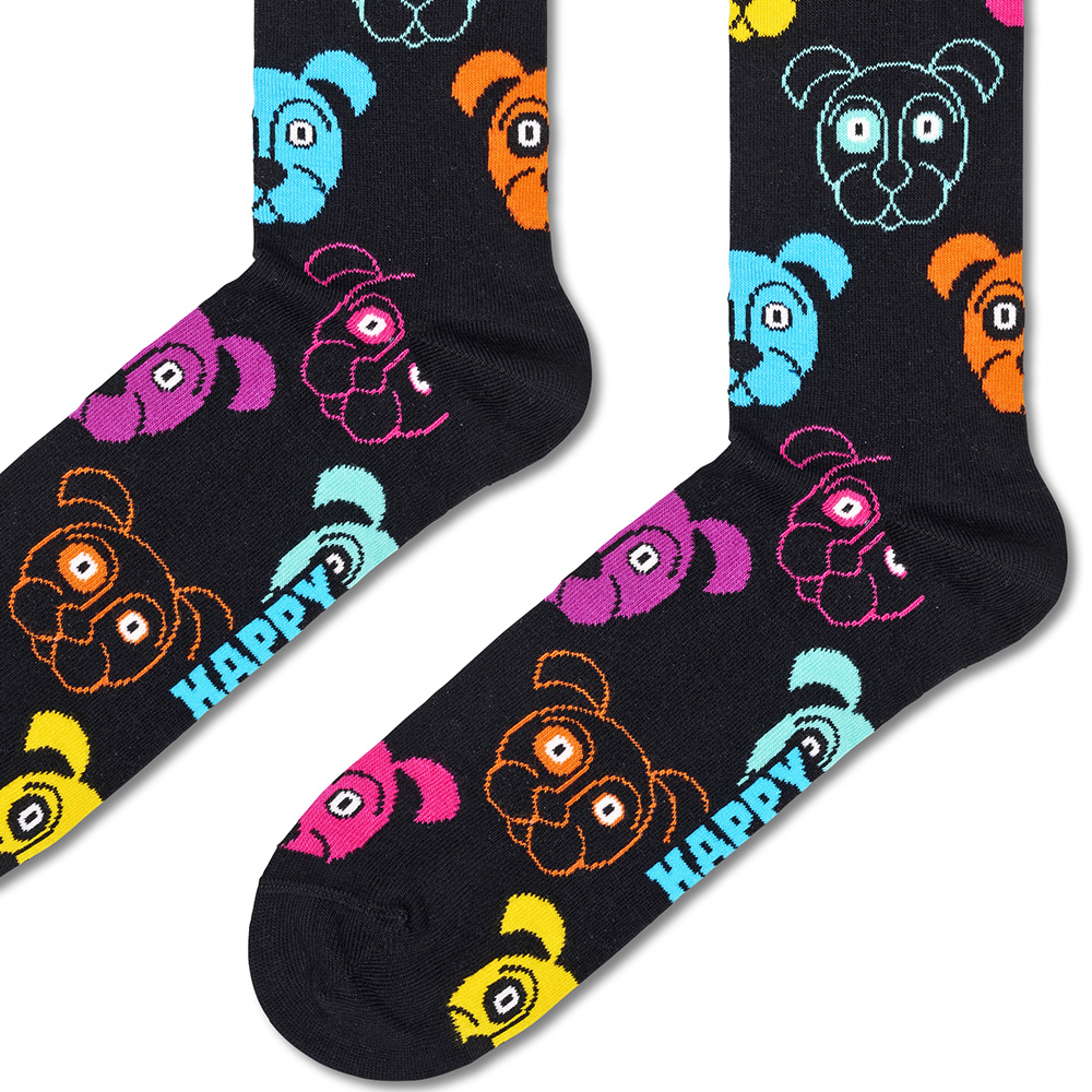 Foto 2 | Calcetines Happy Socks Diseño Perritos Multicolor Unisex