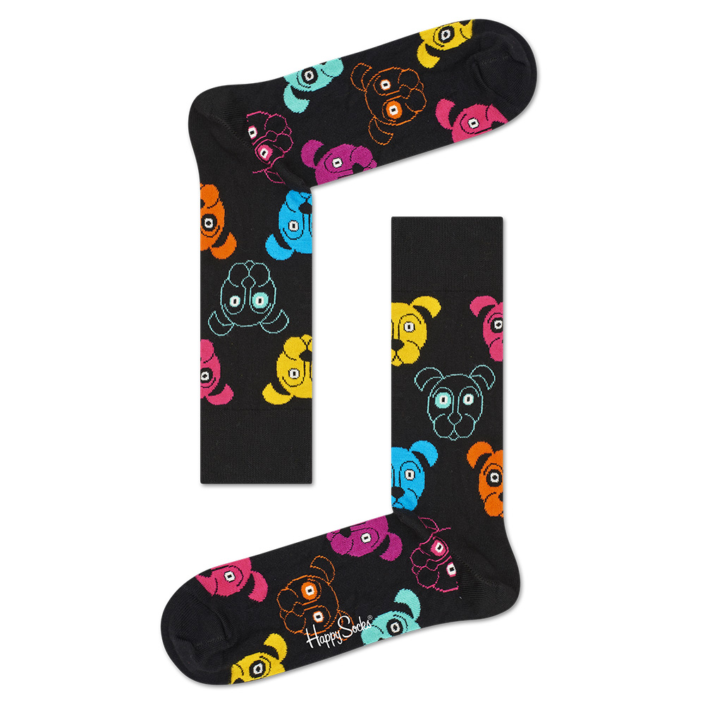 Foto 6 pulgar | Calcetines Happy Socks Diseño Perritos Multicolor Unisex