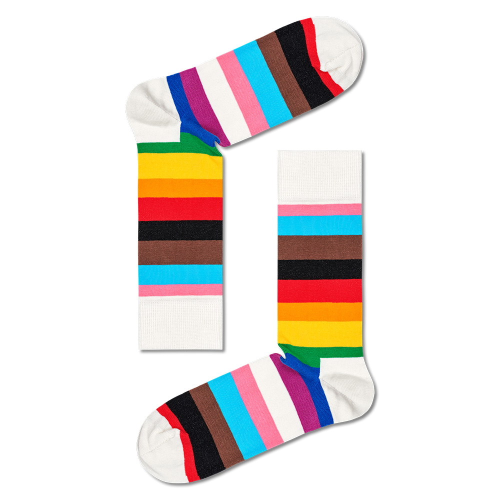 Foto 6 pulgar | Calcetines Happy Socks Diseño Pride Lines