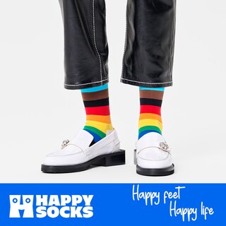Foto 8 | Calcetines Happy Socks Diseño Pride Lines