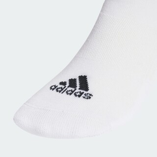 Foto 5 | Calcetines Acolchadas 3 Franjas Sportswear Corte Bajo 3 Pares Adidas Blanco Unisex