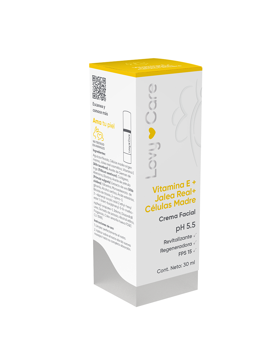 Foto 2 | Crema Facial Lovy Care con Vitamina E de 30 ml