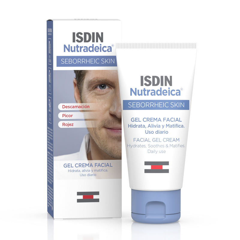 Foto 2 pulgar | Gel Crema Facial Isdin Nutradeica Indicado Para El Tratamiento De Descamación, 50 ML