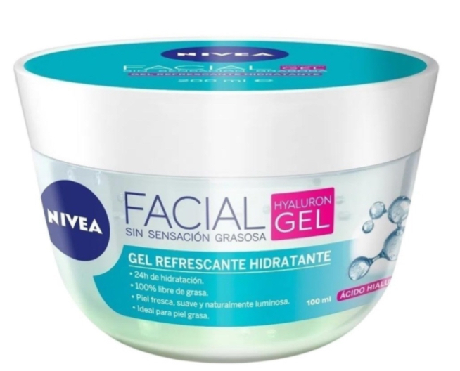 Gel con Acido Hialurónico Nivea Día para Piel Grasa/mixta de 100 ml