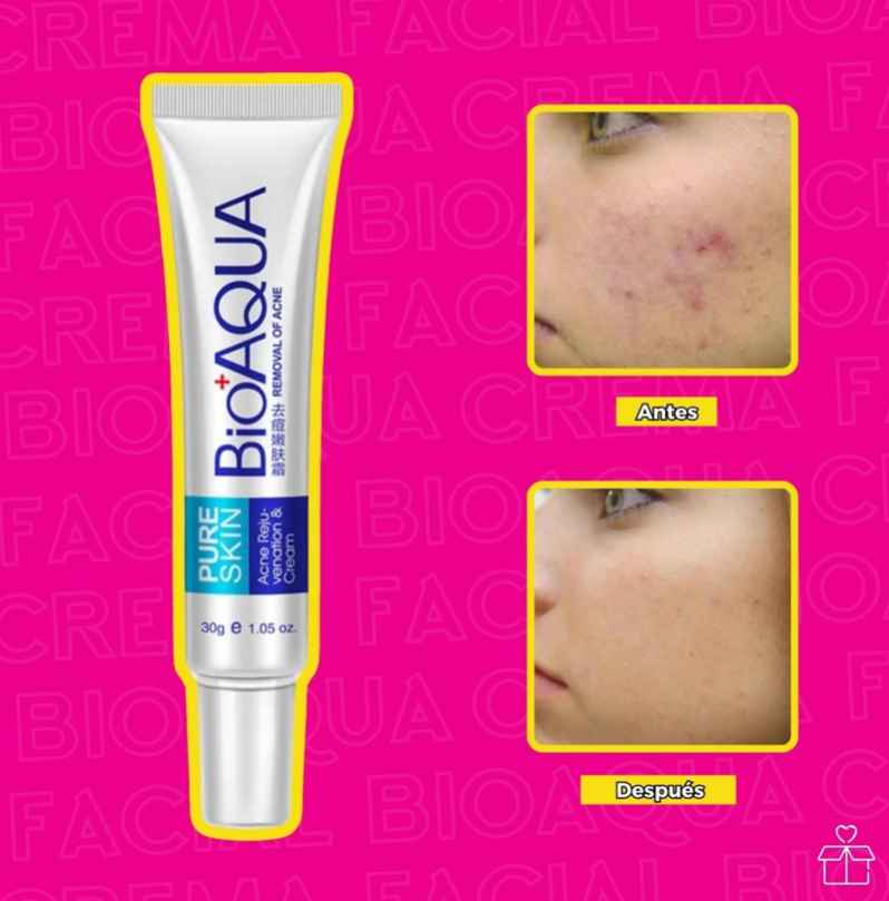 Foto 6 pulgar | Crema Anti Acne Bioaqua Pure Skin Cicatrices Control Grasa