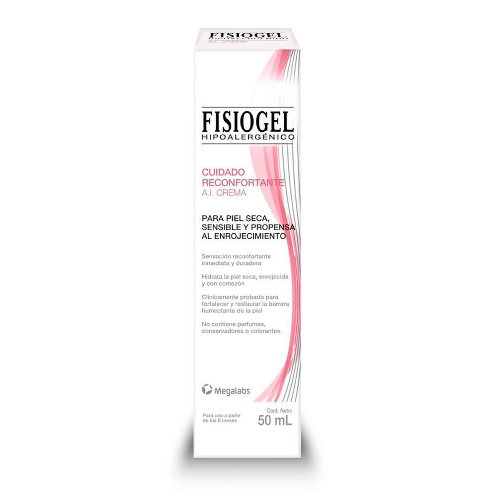 Foto 2 pulgar | Crema Fisiogel Cuidado Reconfortante Piel Seca 50 ML