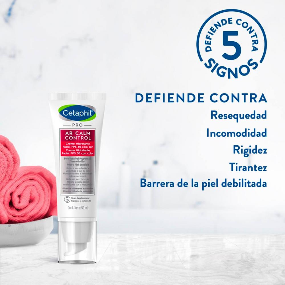 Foto 3 | Crema Hidratante Cetaphil Pro Ar Calm Control 50 Ml