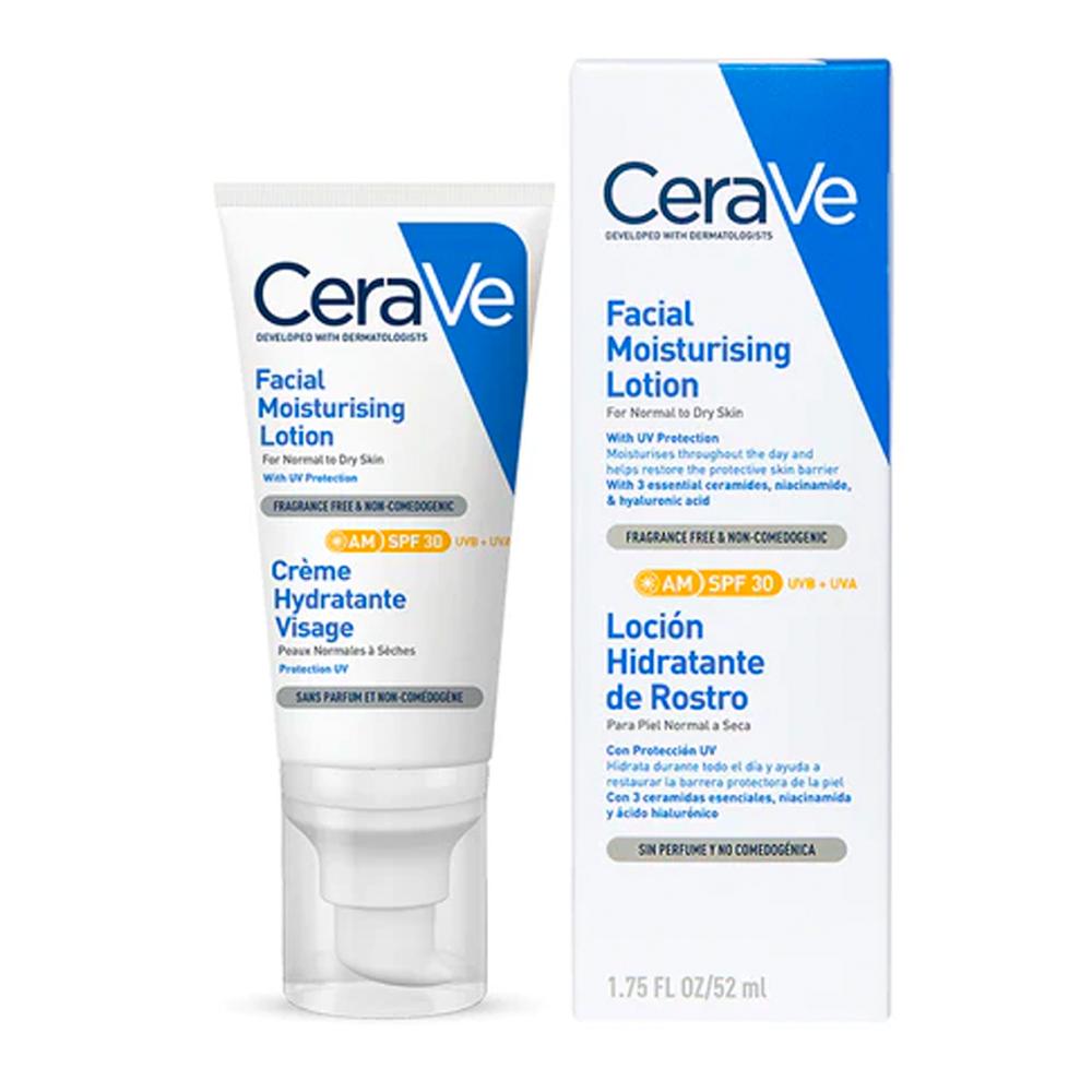 Foto 2 pulgar | Loción Hidratante Facial Cerave Spf 30 52 Ml