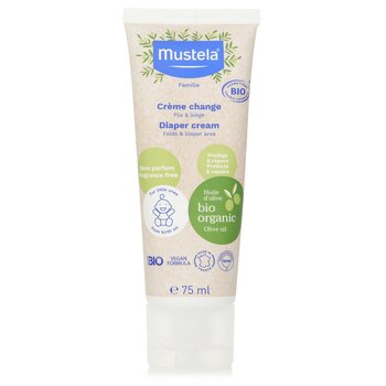 Crema De Pañales Mustela Bio Organic 99% De Origen Natural - Venta Internacional.