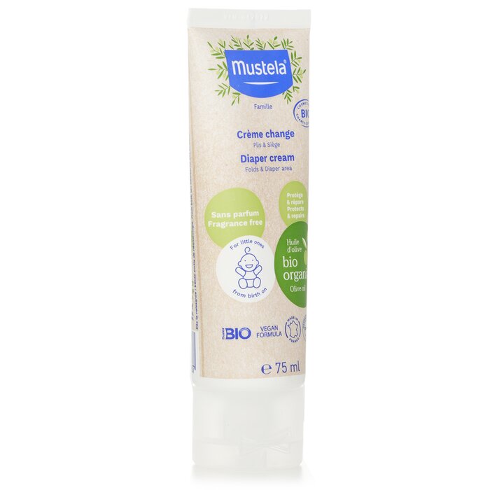 Foto 2 | Crema De Pañales Mustela Bio Organic 99% De Origen Natural - Venta Internacional.