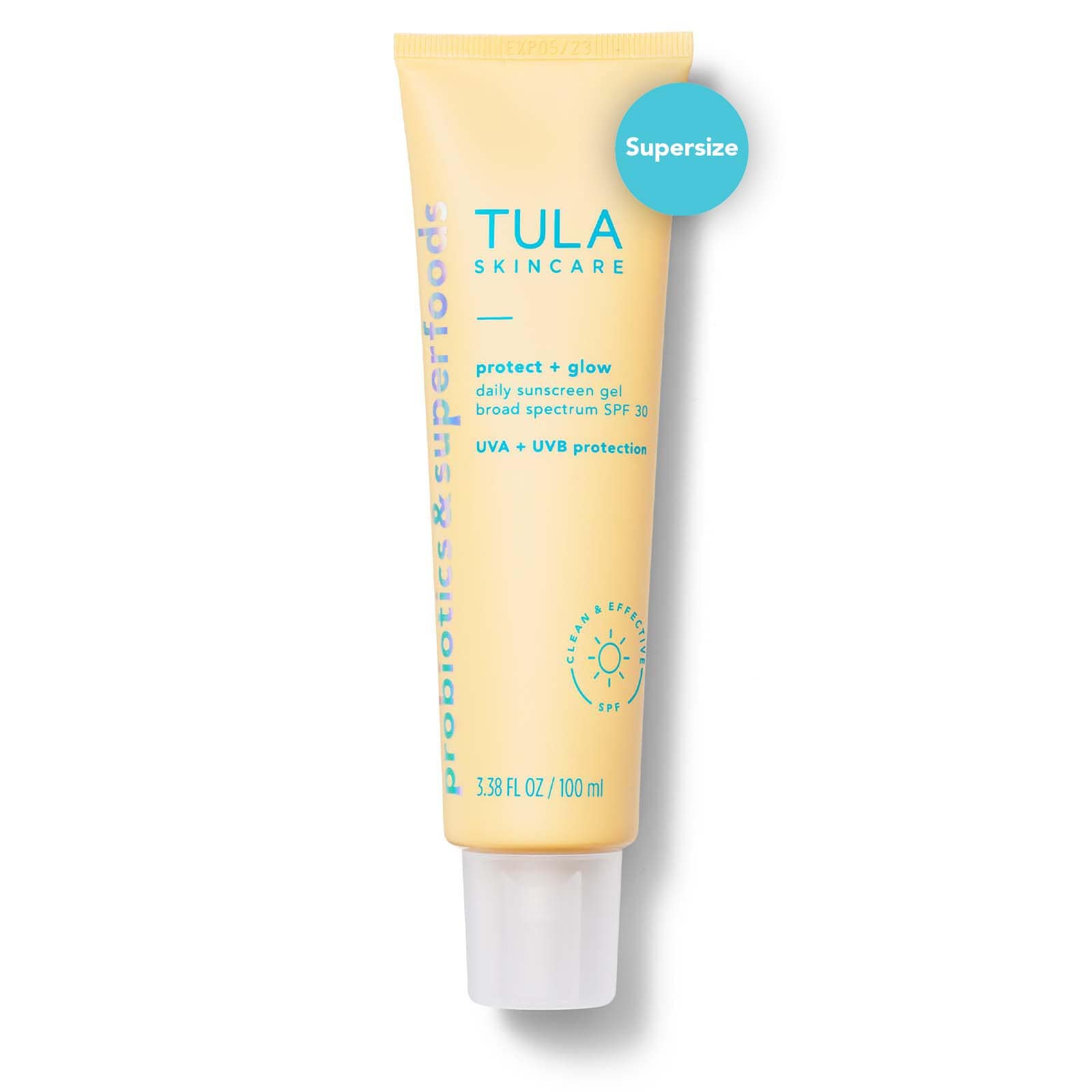 Protector Solar Tula Skin Care Protect + Glow Spf 30 100 Ml - Venta Internacional. $1,949