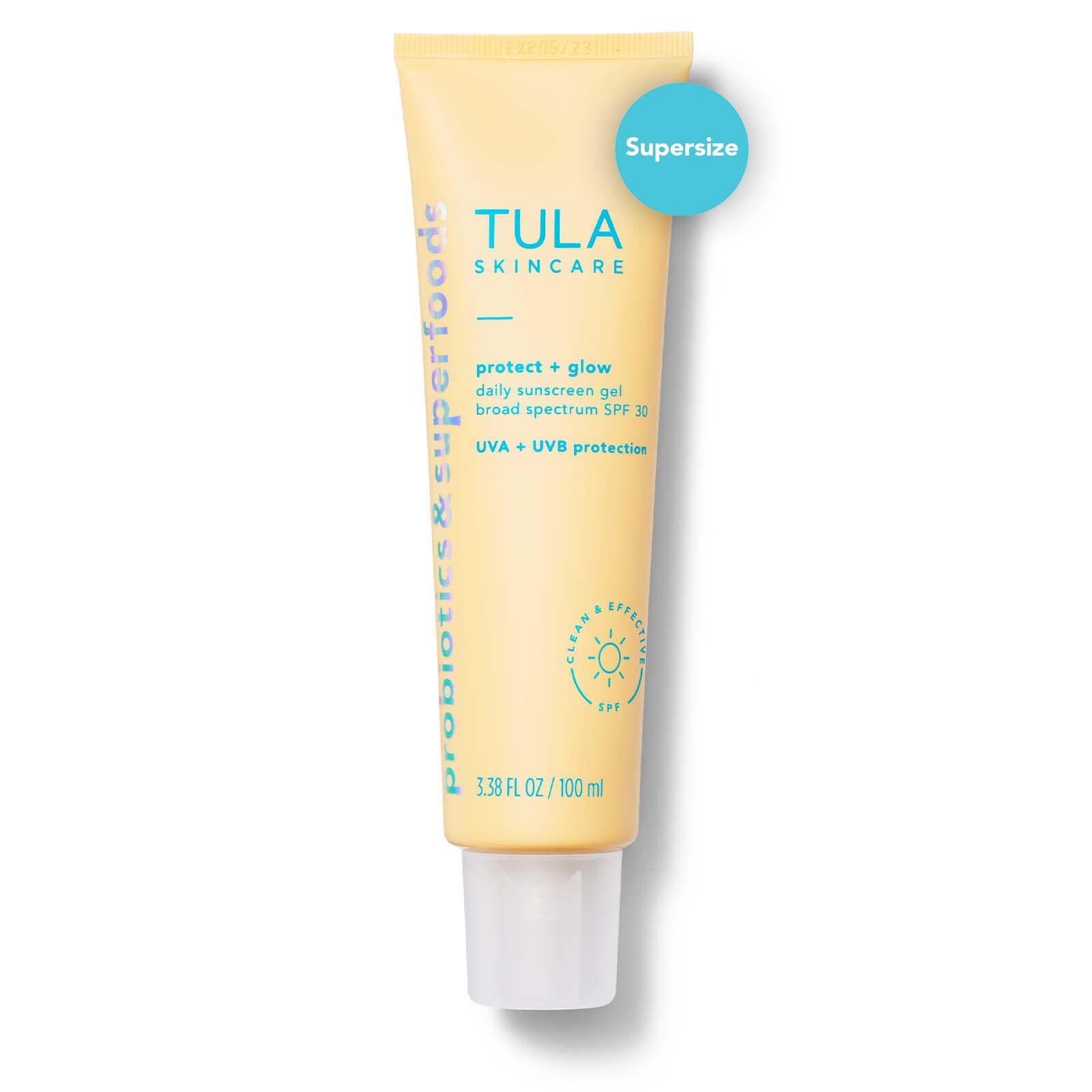 Foto 2 pulgar | Protector Solar Tula Skin Care Protect + Glow Spf 30 100 Ml - Venta Internacional.