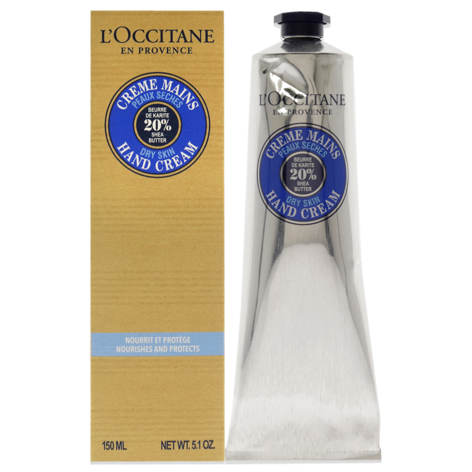 Crema De Manos Loccitane Con Manteca De Karité Para Piel Seca Unisex 150 Ml - Venta Internacional.