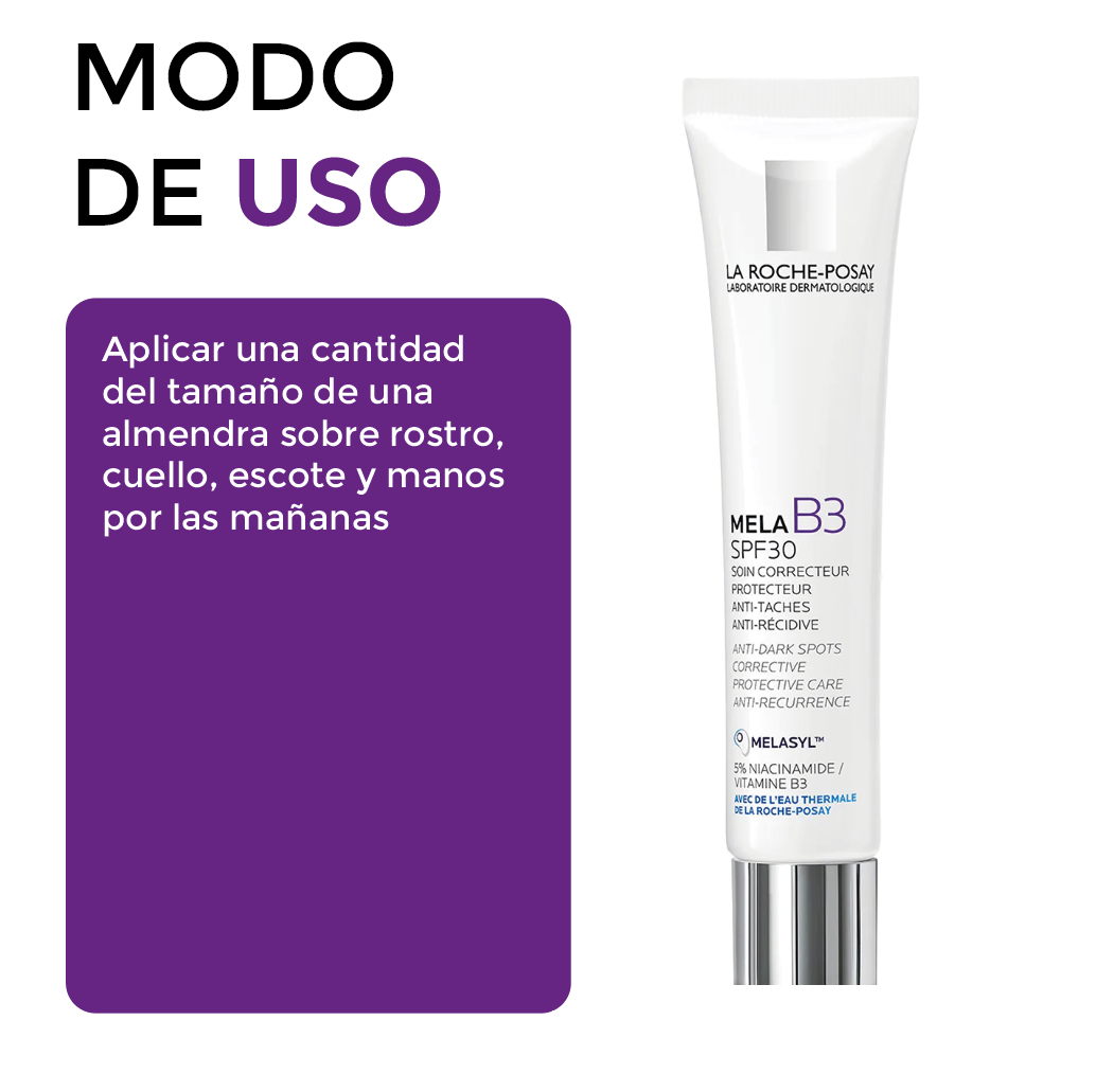Foto 8 | Kit Anti-manchas Despigmentante Melasyl La Roche Posay 3 Piezas Unifica Tono, Reduce Hiperpigmentación