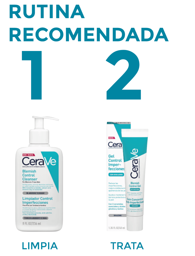 Foto 3 pulgar | Skincare Anti Acne Barros Y Espinillas Cerave 2 Piezas, Reduce Oleosidad Y Desobstruye Los Poros