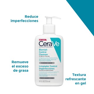 Foto 3 | Skincare Anti Acne Barros Y Espinillas Cerave 2 Piezas, Reduce Oleosidad Y Desobstruye Los Poros