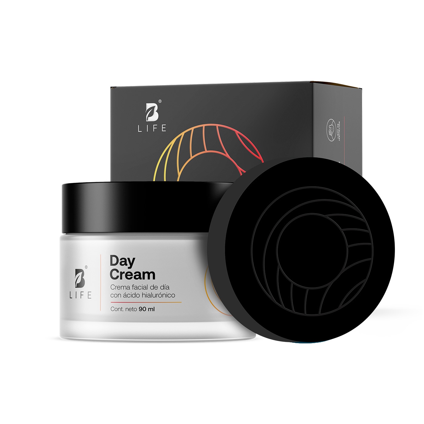 Crema Facial De Día Hidratante | 90 Ml | Adicionada Con Vitamina E, Ácido Hialurónico Y Niacinamida | Day Cream | B $399
