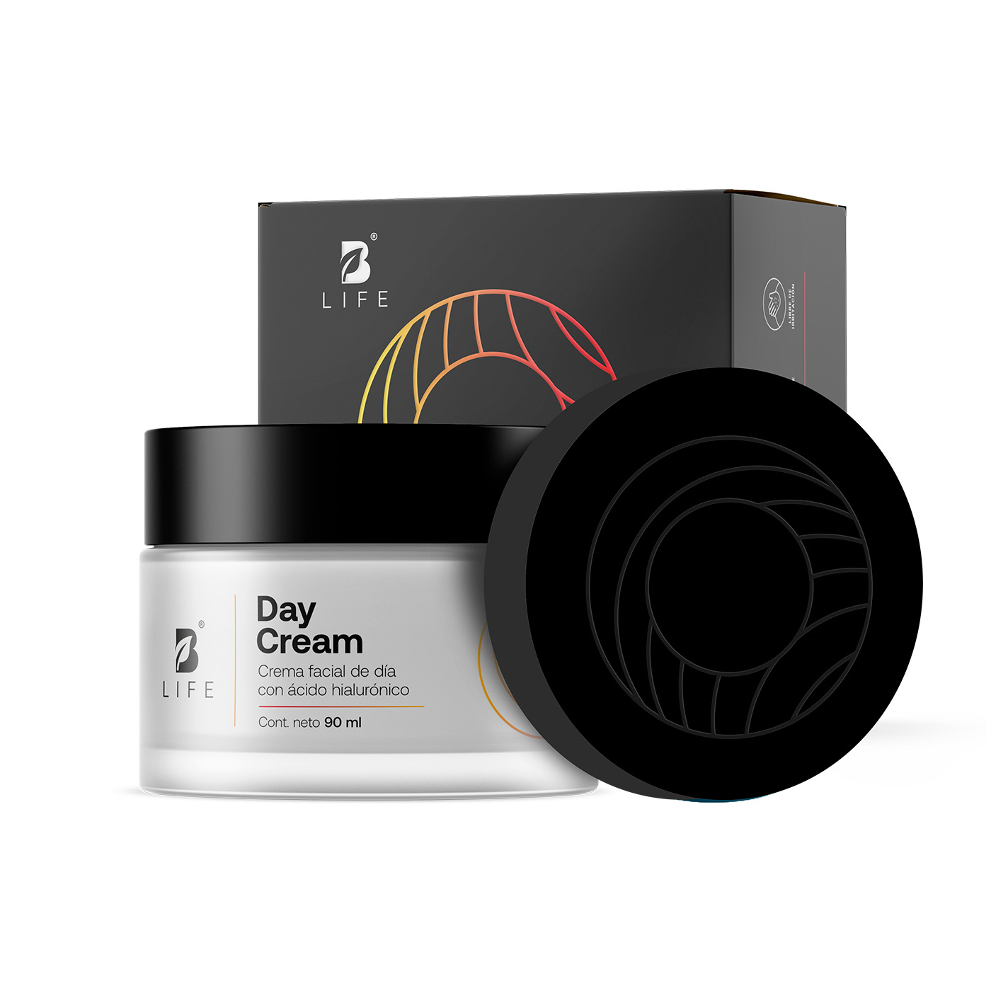 Foto 2 pulgar | Crema Facial De Día Hidratante | 90 Ml | Adicionada Con Vitamina E, Ácido Hialurónico Y Niacinamida | Day Cream | B