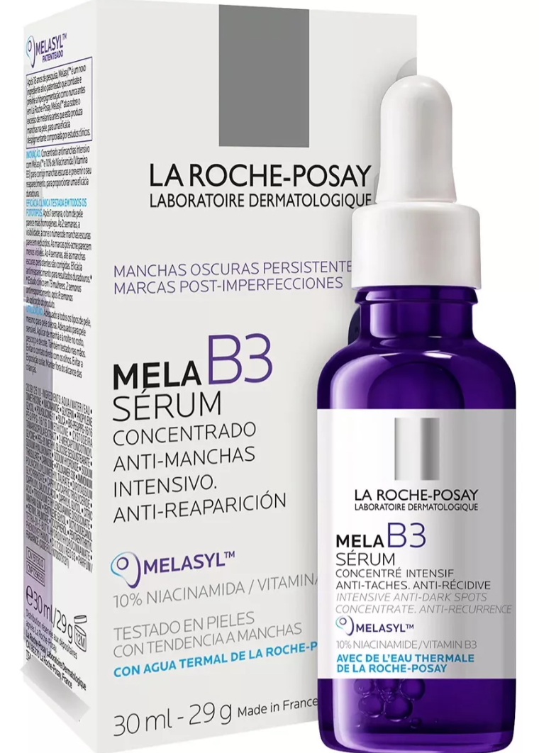 Foto 3 pulgar | Kit Anti-manchas Despigmentante Con Niacinamida Y Melasyl La Roche Posay, Unifica El Tono De La Piel 2 Piezas