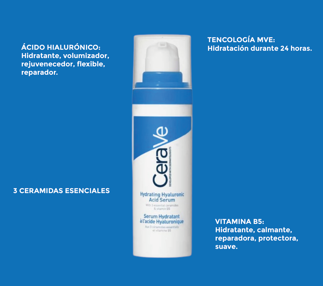 Foto 4 pulgar | Kit Rutina Skincare Diaria Cerave Limpiadora Hidratante Con Ácido Hialurónico Cerave 3 Piezas