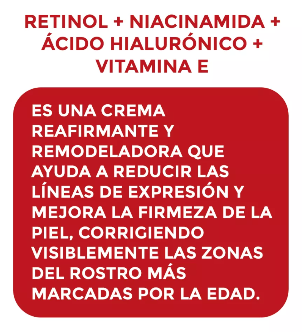 Foto 4 | Skincare Antiarrugas Aclarador Humectante Vitacilina 3 Piezas Con Colágeno, Retinol, Ácido Hialurónico Y Niacinamida