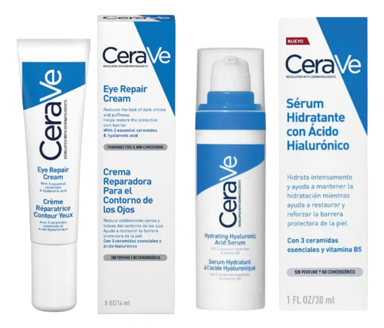 Foto 2 pulgar | Skincare Rejuvenecedor , Anti Edad Y  Anti Ojeras Y Bolsas En Los Ojos Con Ácido Hialurónico Cerave