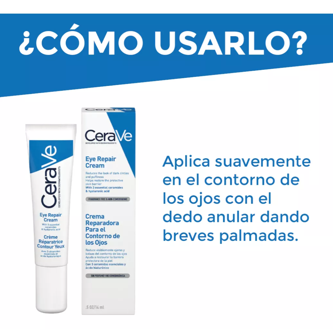 Foto 7 pulgar | Skincare Rejuvenecedor , Anti Edad Y  Anti Ojeras Y Bolsas En Los Ojos Con Ácido Hialurónico Cerave