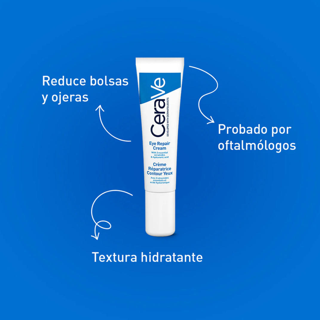 Foto 6 pulgar | Kit Skincare Limpiador Restaurador Hidratante Facial Cerave: Reduce Ojeras Y Hidrata Y Restaura La Piel