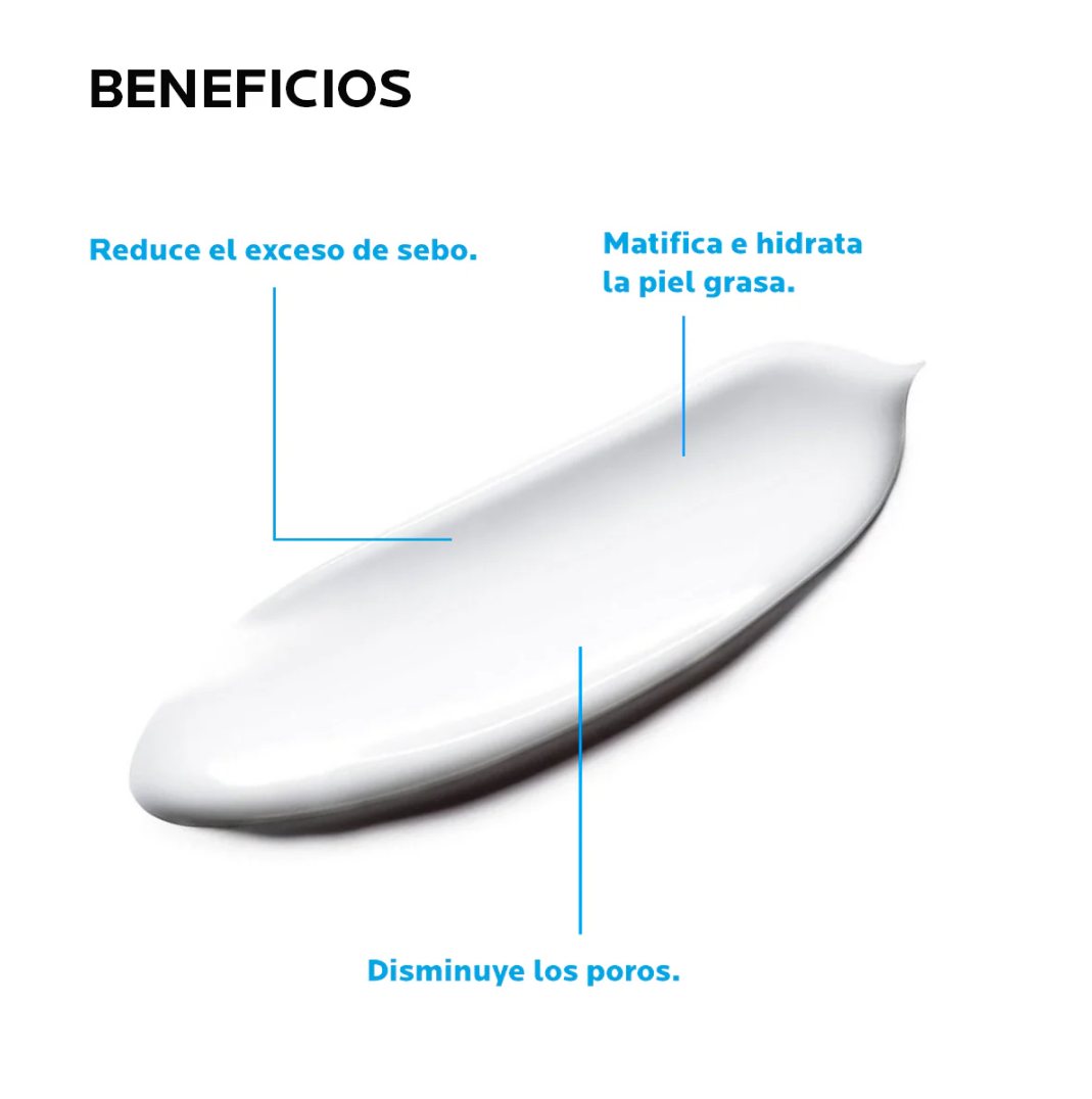 Foto 6 pulgar | Kit Skincare Hidratante Matificante Para Piel Grasa La Roche Posay: Reduce Exceso De Sebo Y Minimiza Los Poros
