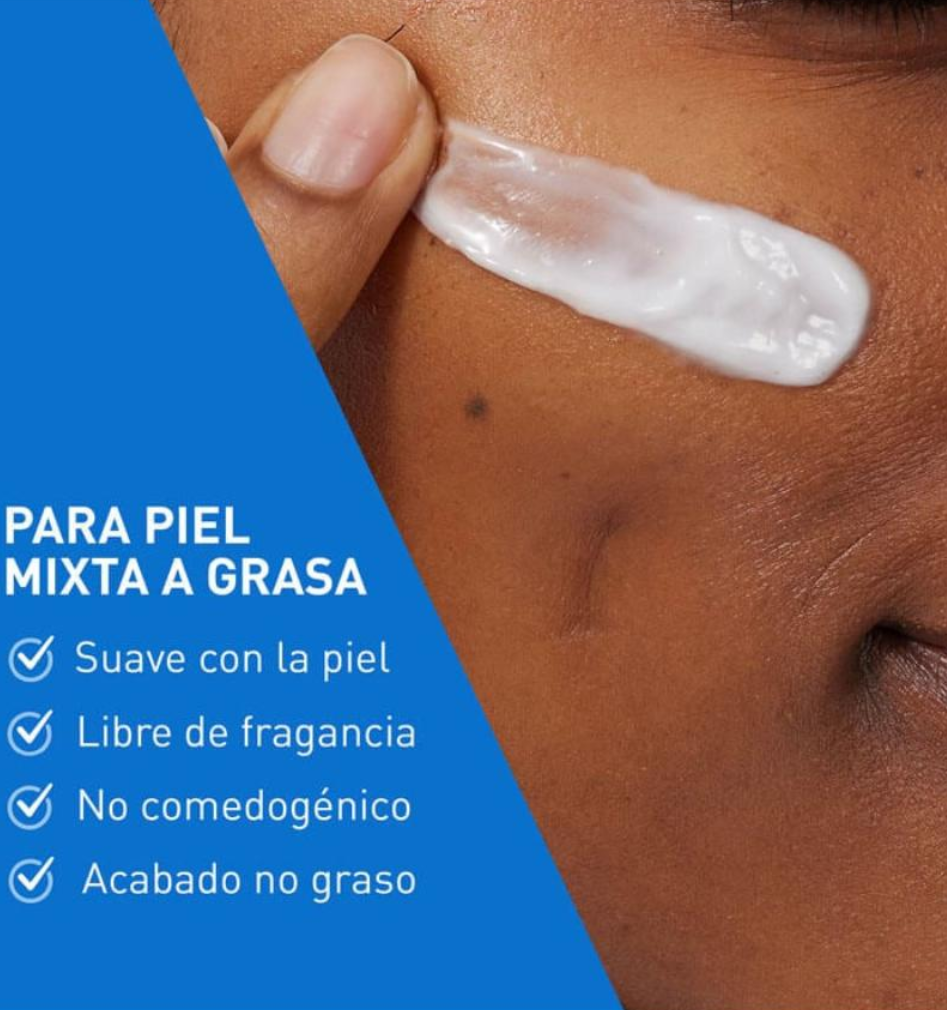 Foto 3 pulgar | Crema Hidratante Cerave Oil Control para Piel Mixta a Grasa, Matificante Anti Sebo Control de Brillo y Acné 52ml