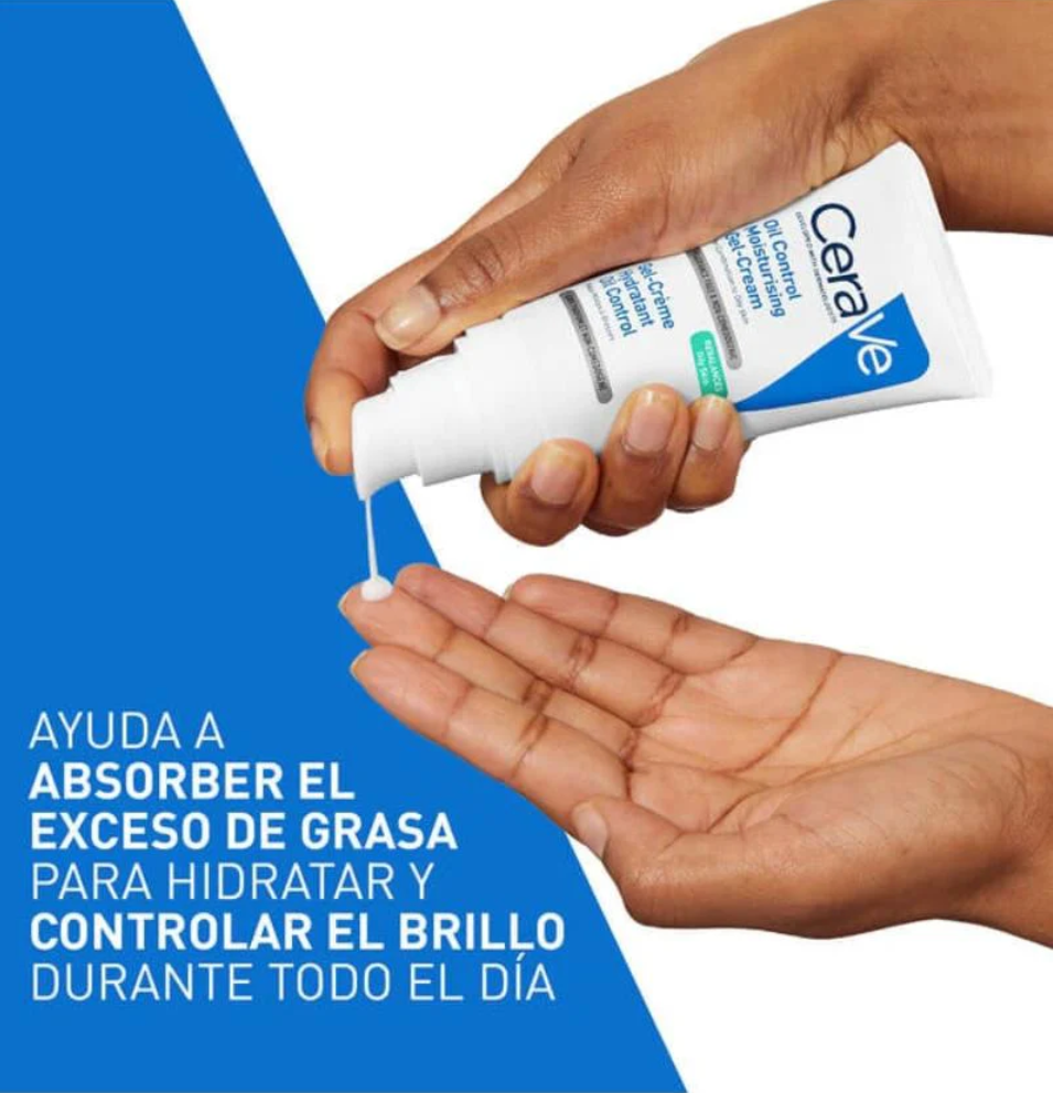 Foto 4 pulgar | Crema Hidratante Cerave Oil Control para Piel Mixta a Grasa, Matificante Anti Sebo Control de Brillo y Acné 52ml