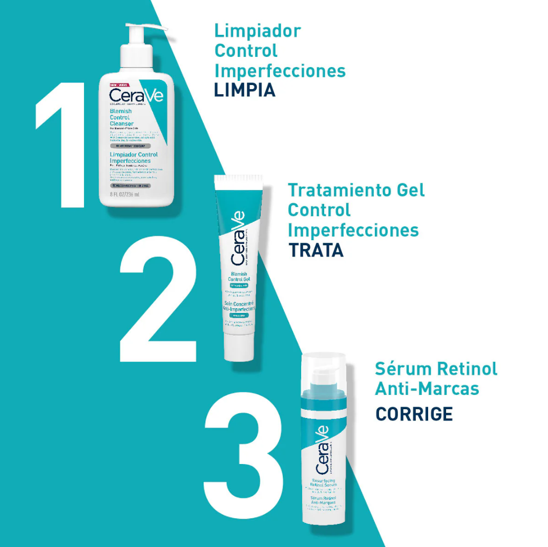 Foto 6 pulgar | Cerave Sérum Anti-imperfecciones Retinol y Niacinamida Antiacné Barros y Espinillas 30 ml