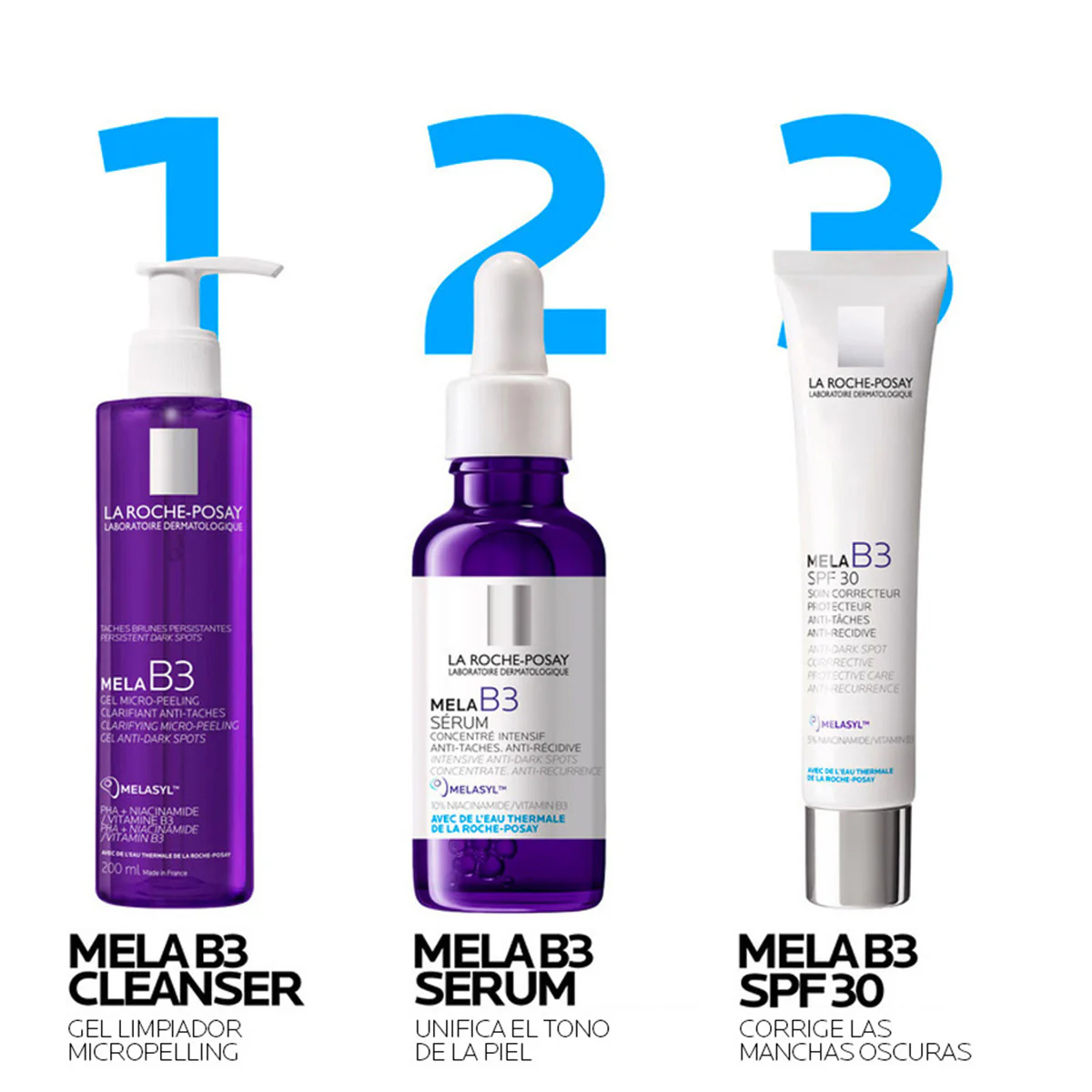 Foto 5 pulgar | La Roche Posay Mela B3 Crema Despigmentante Anti Manchas Oscuras Dia Fps30 40ml