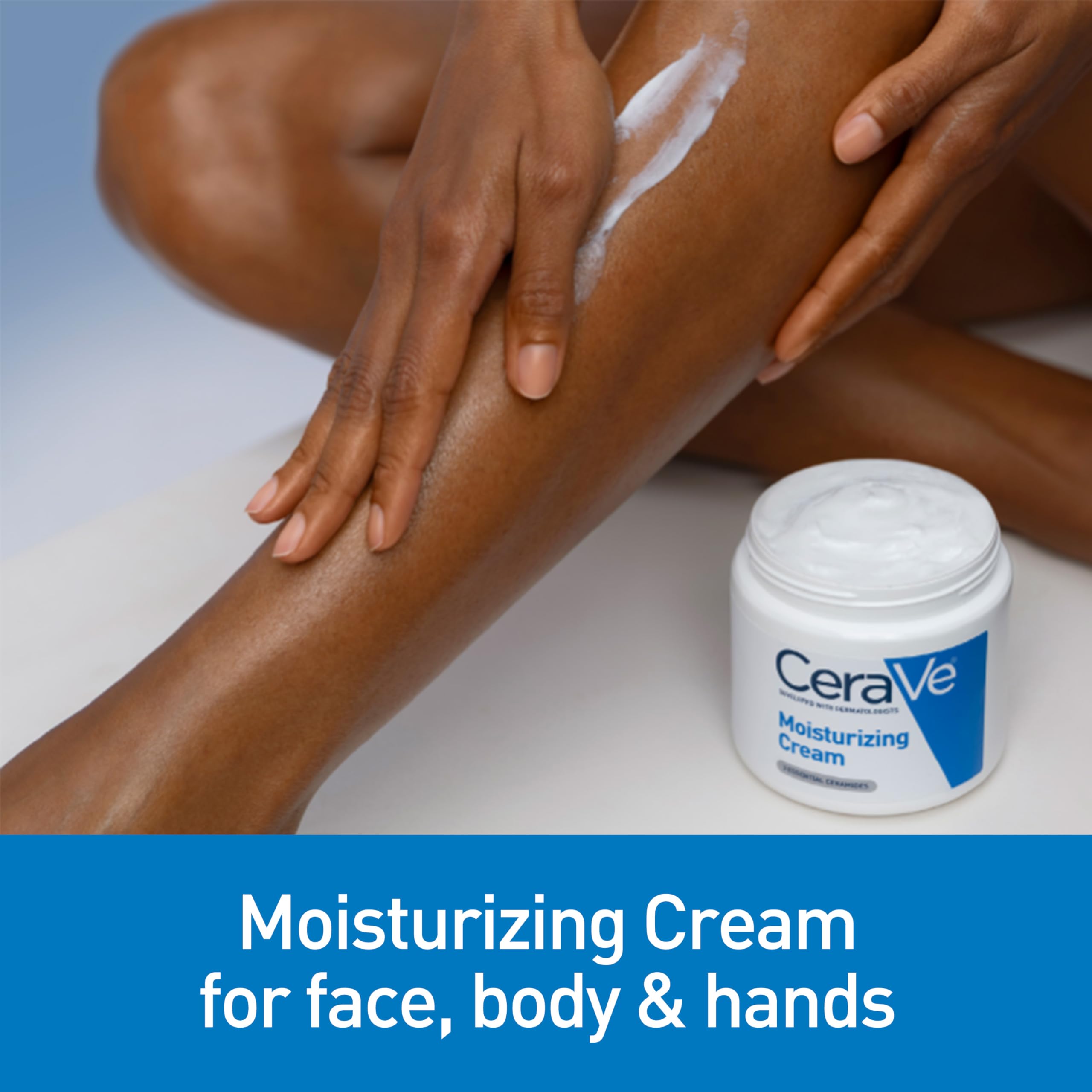 Foto 4 pulgar | Crema Hidratante Cerave Cuerpo Y Cara Para Piel Seca 560ml - Venta Internacional.