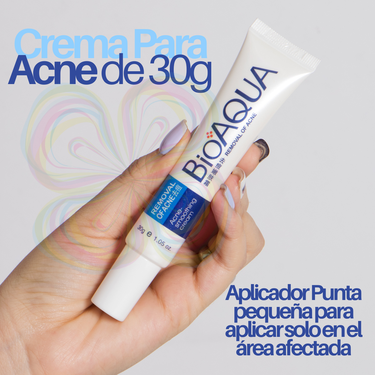Foto 5 pulgar | Crema Bioaqua Puntos Negros Anti Acne Cicatrices Poros