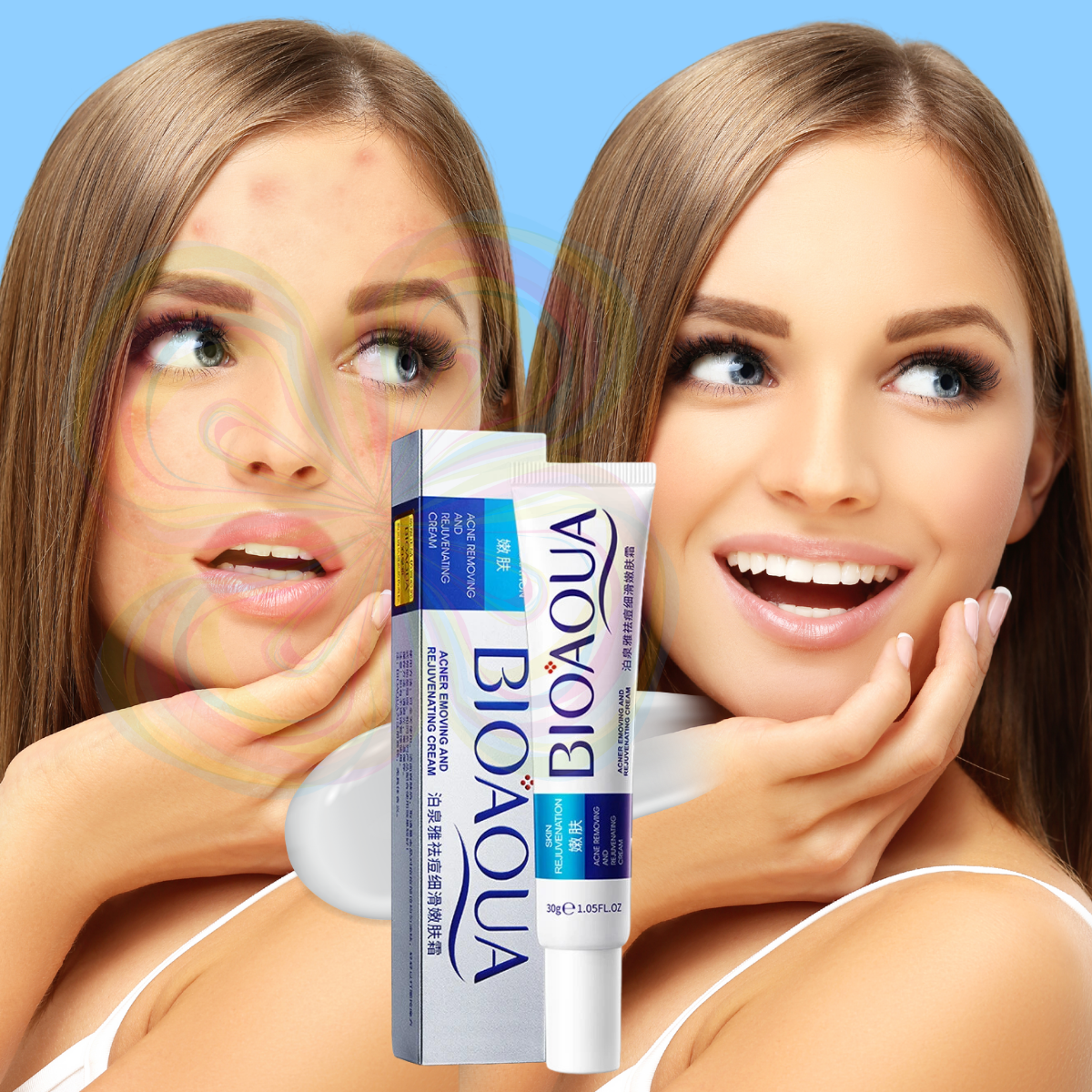 Foto 7 pulgar | Crema Bioaqua Puntos Negros Anti Acne Cicatrices Poros