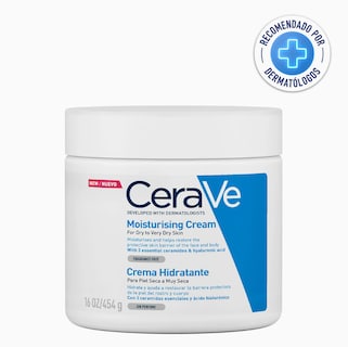 Foto 1 | Cerave Crema Hidratante Facial Y Corporal 454gr Con Ácido Hialurónico Y Ceramidas | Hidratación 24h Para Piel Se