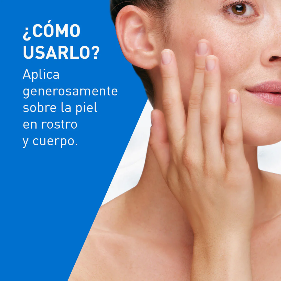 Foto 3 pulgar | Cerave Crema Hidratante Facial Y Corporal 454gr Con Ácido Hialurónico Y Ceramidas | Hidratación 24h Para Piel Se