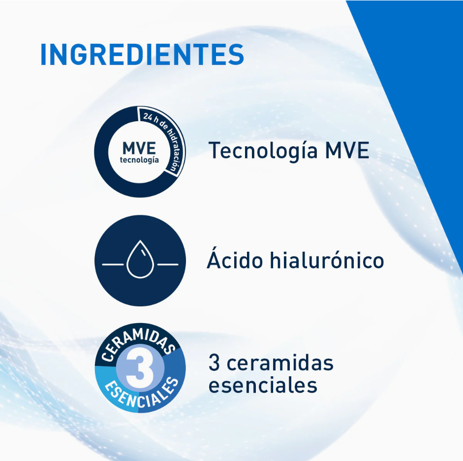 Foto 4 pulgar | Cerave Crema Hidratante Facial Y Corporal 454gr Con Ácido Hialurónico Y Ceramidas | Hidratación 24h Para Piel Se