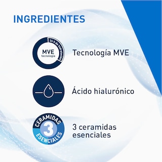 Foto 4 | Cerave Crema Hidratante Facial Y Corporal 50ml Con Ácido Hialurónico Y Ceramidas | Hidratación 24h Para Piel Seca