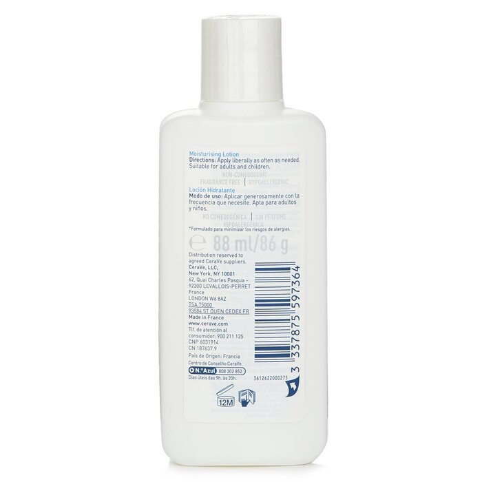 Foto 5 pulgar | Loción Hidratante Cerave Para Piel Seca A Muy Seca 24 Horas - Venta Internacional.