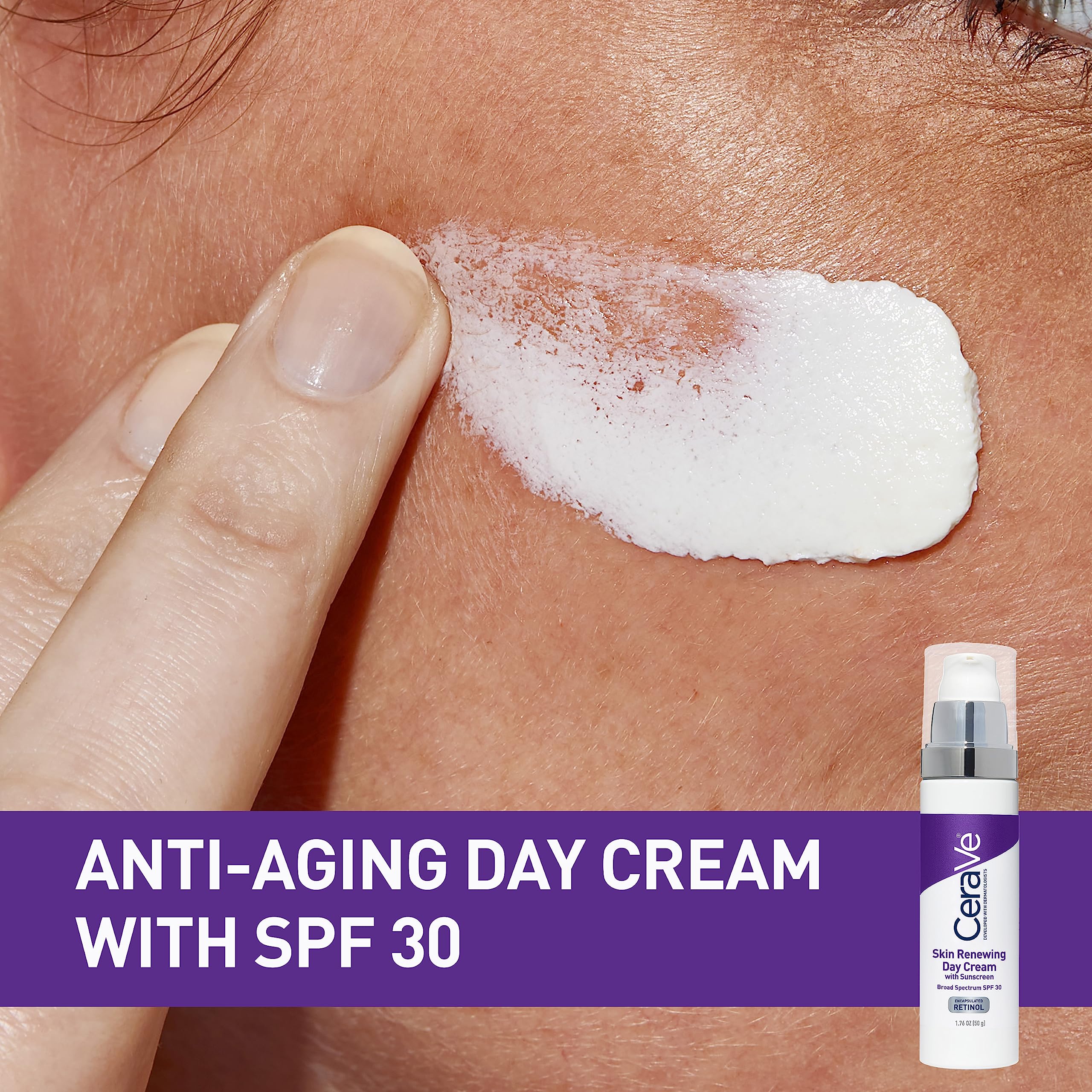 Foto 4 pulgar | Crema Facial Cerave Antiedad Spf 30 Retinol Ácido Hialurónico - Venta Internacional.