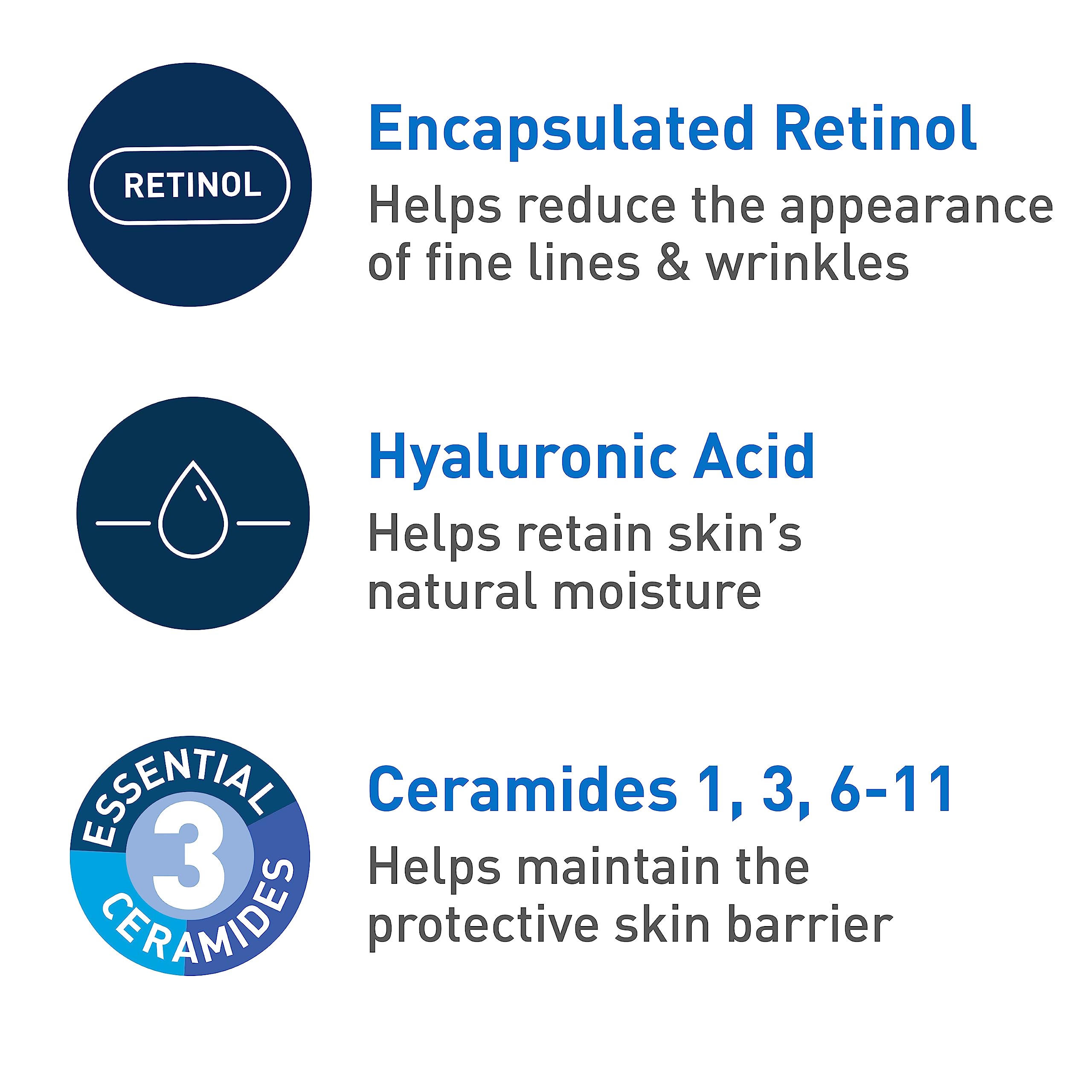 Foto 5 pulgar | Crema Facial Cerave Antiedad Spf 30 Retinol Ácido Hialurónico - Venta Internacional.