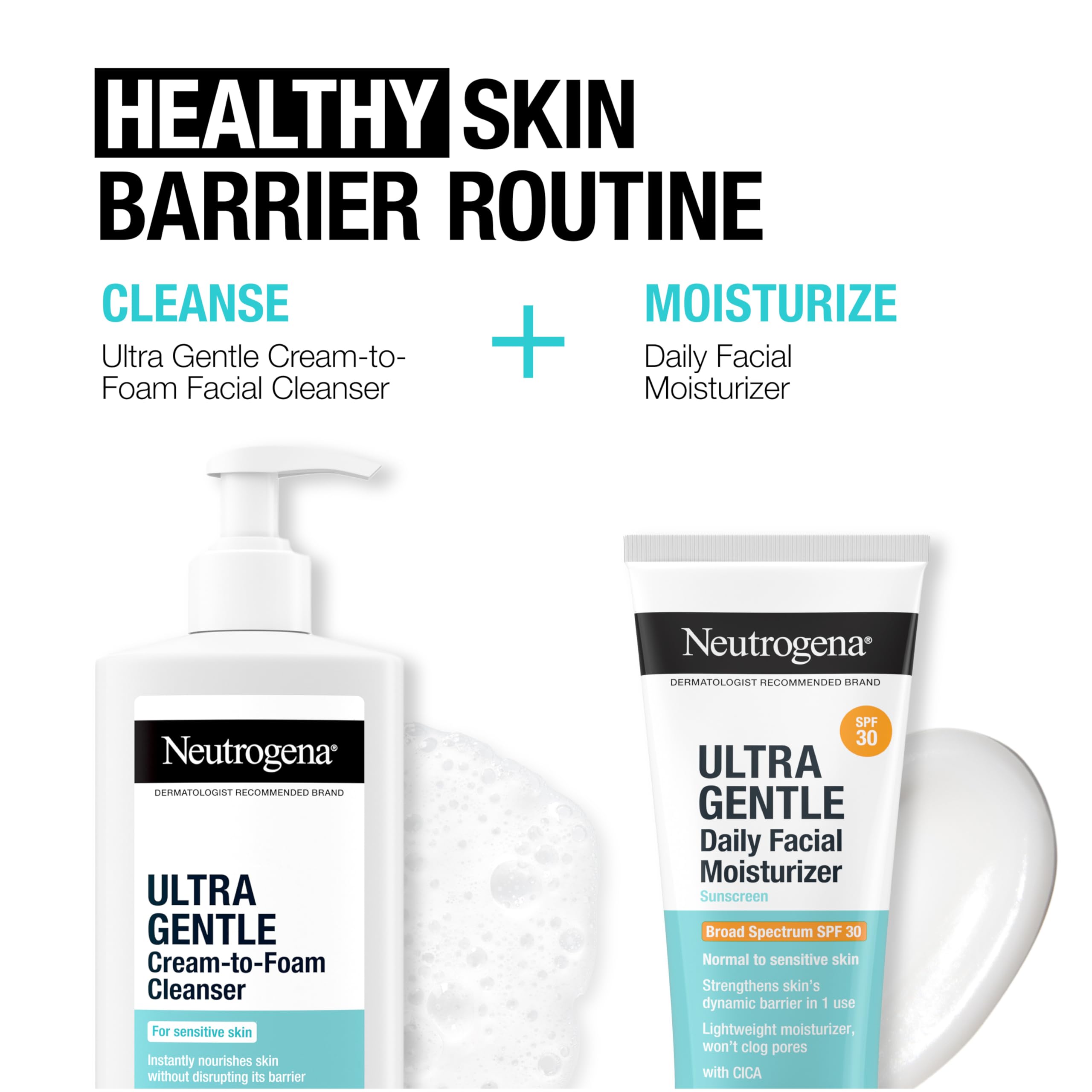 Foto 7 pulgar | Crema Hidratante Neutrogena Ultra Gentle Spf 30, 100 Ml, Sin Fragancia - Venta Internacional.