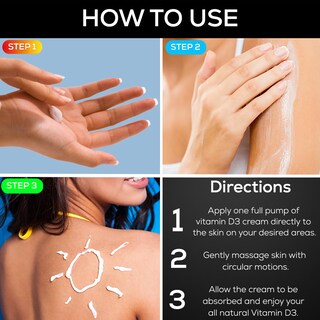 Foto 3 | Crema Hidratante Anumed Vitamina D3 10.000 Ui con Magnesio - Venta Internacional