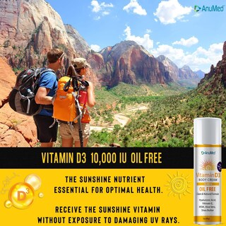 Foto 4 | Crema Hidratante Anumed Vitamina D3 10.000 Ui con Magnesio - Venta Internacional