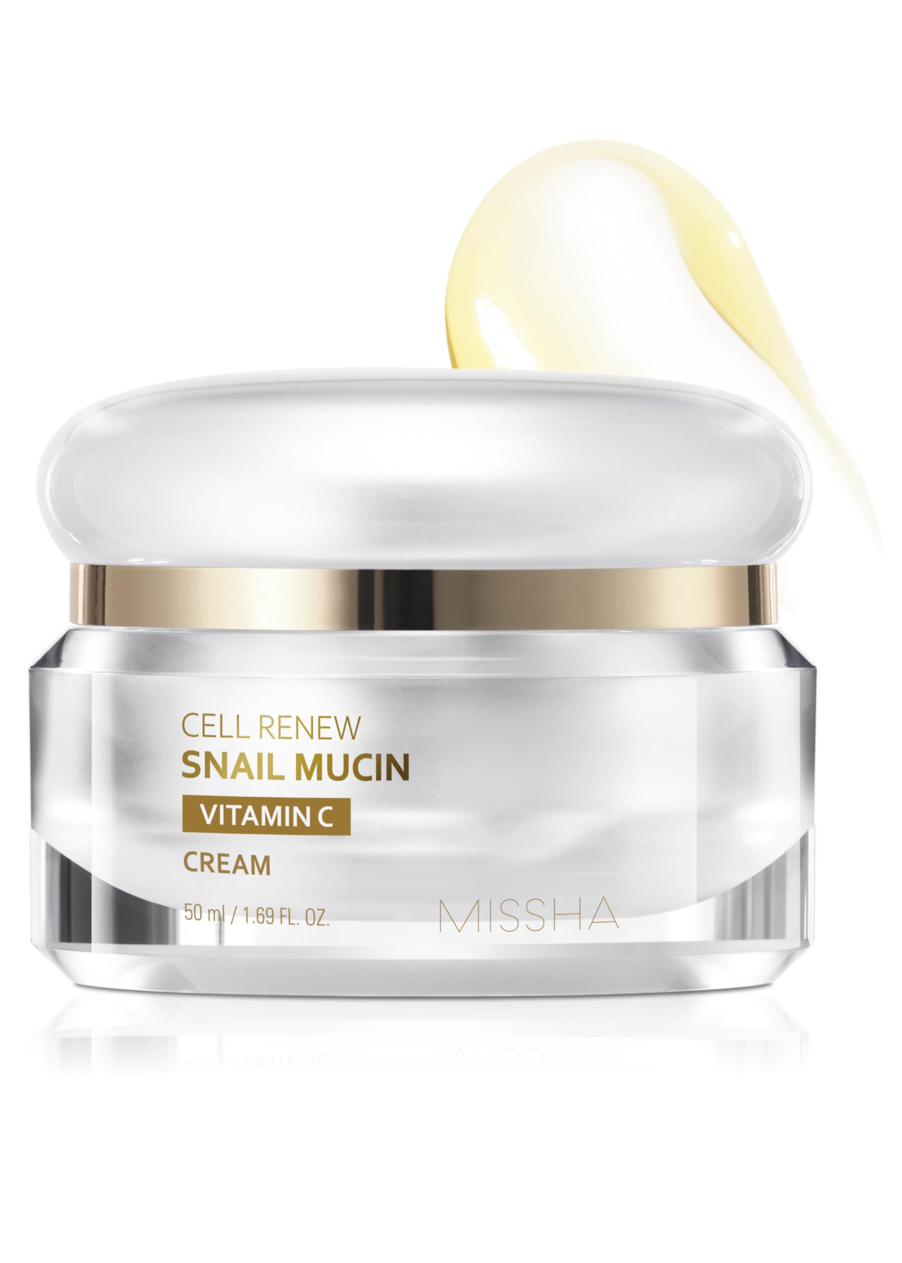 Foto 2 pulgar | Crema Missha Cell Renew con Mucina de Caracol y Vitamina C 50 Ml - Venta Internacional