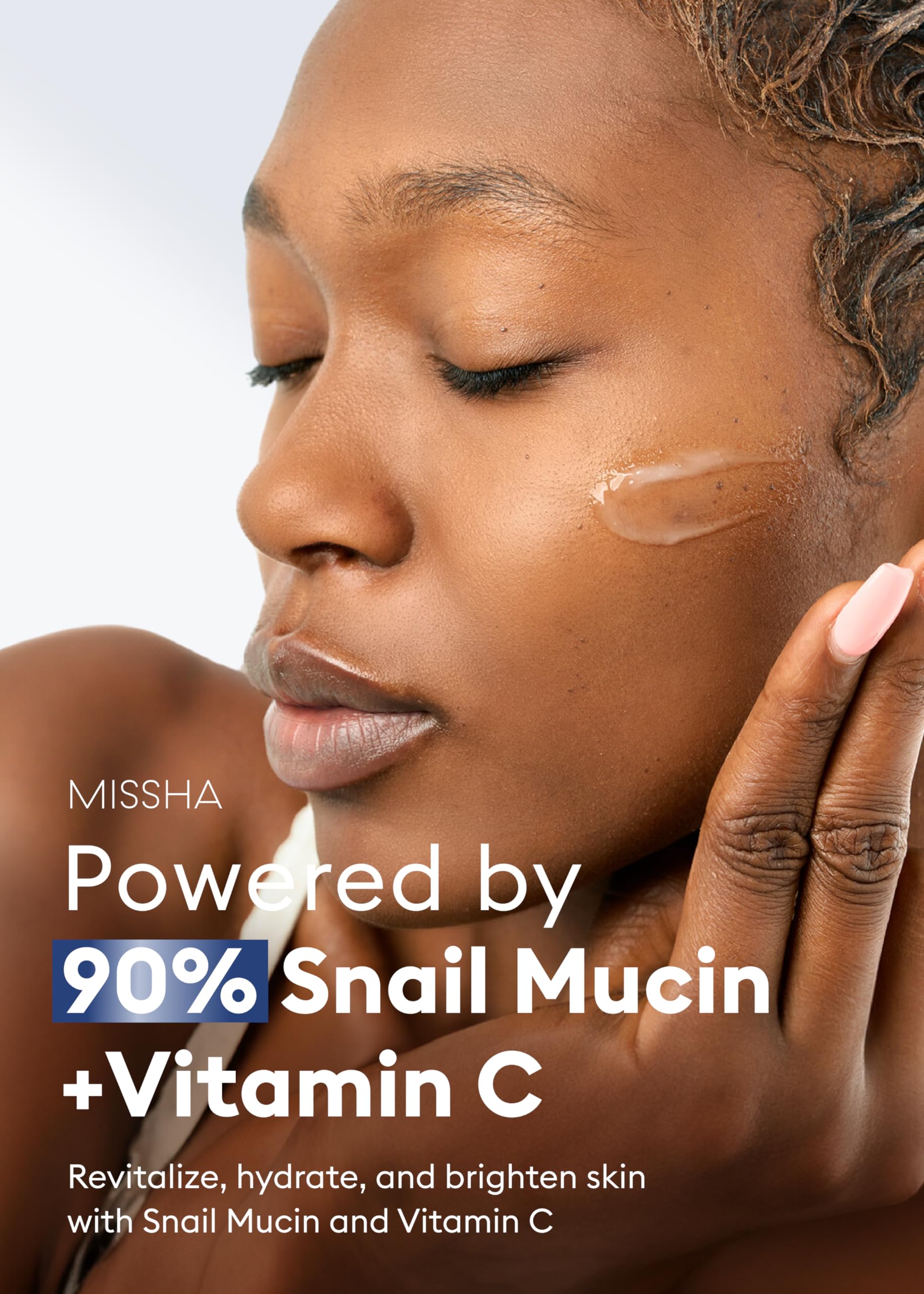 Foto 3 pulgar | Crema Missha Cell Renew con Mucina de Caracol y Vitamina C 50 Ml - Venta Internacional